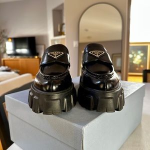 Prada pointed loafers